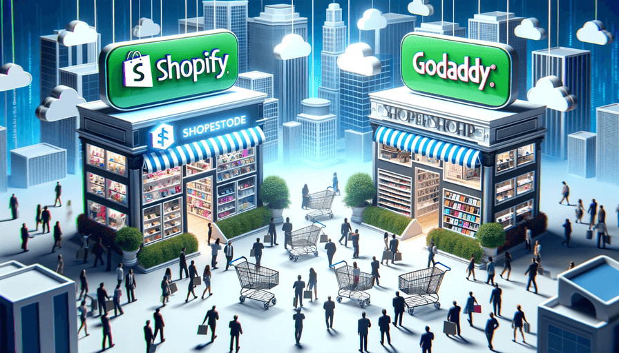 shopify vs godaddy
