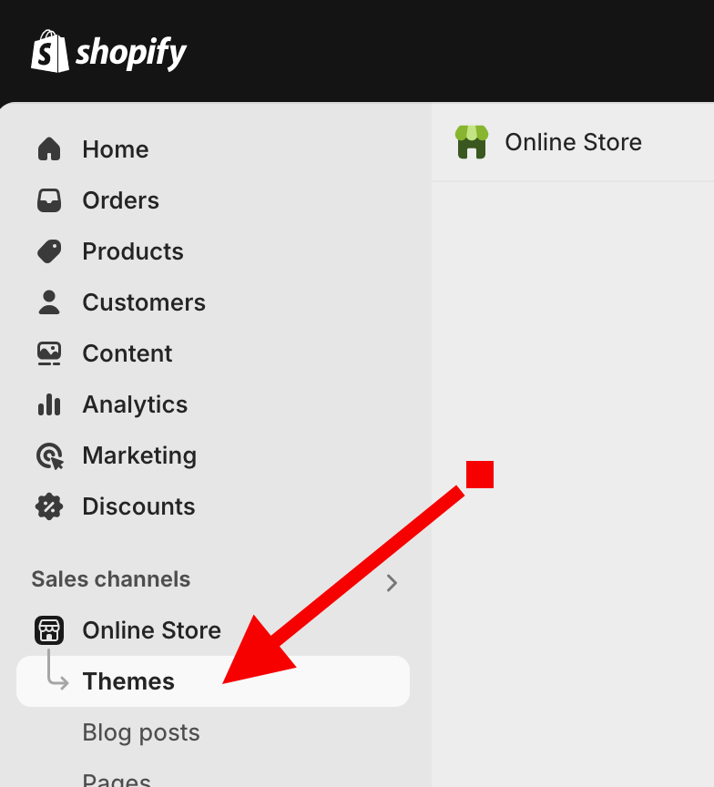 install shopify theme